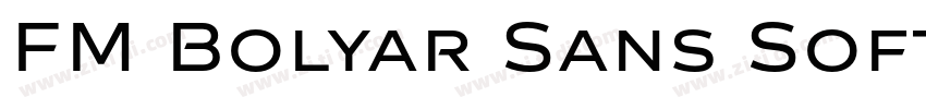 FM Bolyar Sans Soft字体转换